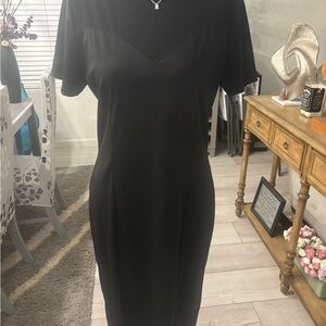 Black Midi Dress